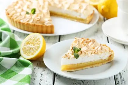 Lemon Pie apto para celíacos y diabéticos